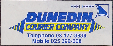 Dunedin couriers