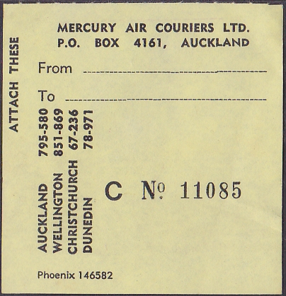 mercury air couriers